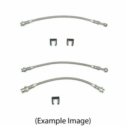 1978 Chevrolet Malibu Brake Hose Kit Braided Stainless - HSK0046SS - Brake Hoses Car Part People
