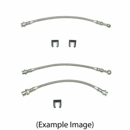 1979-88 Buick Regal Brake Hose Kit Braided Stainless - HSK0047SS - Brake Hoses Car Part People