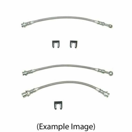 1979-88 Buick Regal Brake Hose Kit Braided Stainless - HSK0047SS - Brake Hoses Car Part People