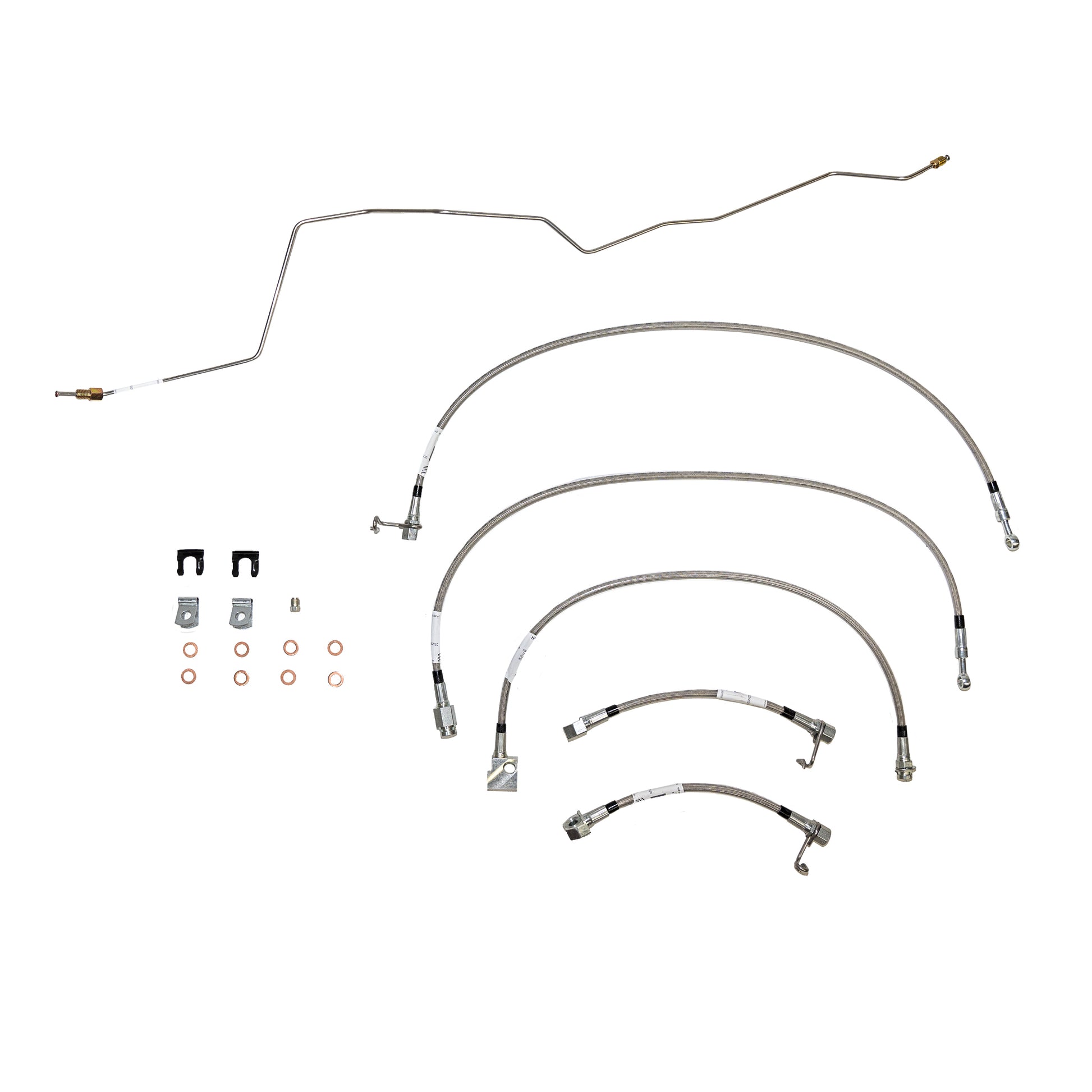 2001 - 2002 Dodge Ram 2500 Brake Hose Kit - HSK0051SS - Brake Hoses Car Part People