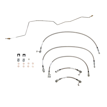 2001 - 2002 Dodge Ram 2500 Brake Hose Kit - HSK0051SS - Brake Hoses Car Part People