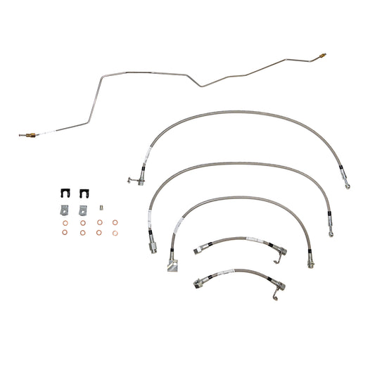 2001 - 2002 Dodge Ram 2500 Brake Hose Kit - HSK0051SS - Brake Hoses Car Part People