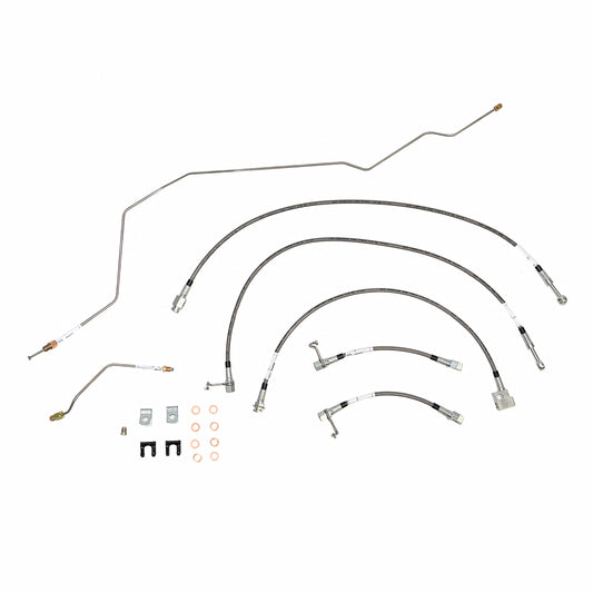 2001 - 2002 Dodge Ram Brake Hose Kit - HSK0052SS - Brake Hoses Car Part People