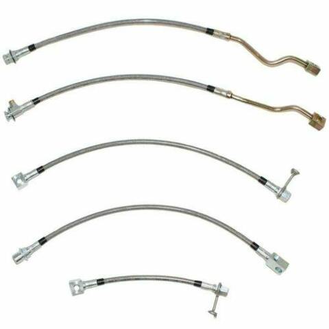 Fine Lines HSK0056SS Brake Hose Kit Fits 2001 - 2005 Chevrolet Blazer