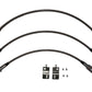 Brake Hose Kit For 84-87 Corvette Complete Kit Braided Stainless Fine Lines
