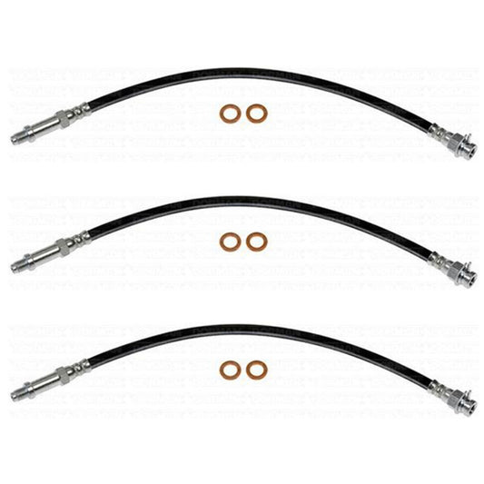 1953 - 1962 Chevrolet Corvette Brake Hose Kit - HSK0066OM - Brake Hoses Car Part People
