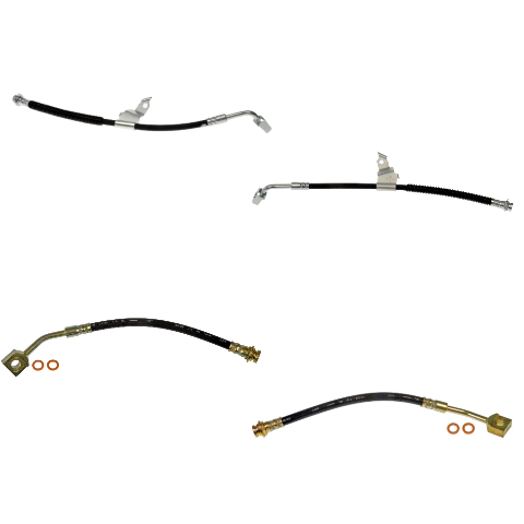 2006-2011 Buick Lucerne Complete Brake Hose Kit Rubber HSK0068OM