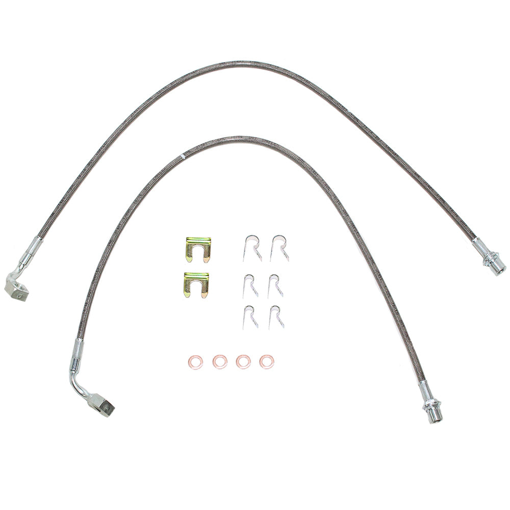 GM Front Brake Hose; Fine Lines-HSP0001OM - Brake Hoses Car Part People