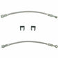 1993-97 Chevrolet Camaro Front Brake Hose Kit Braided Stainless HSP0006SS