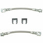 1993-97 Chevrolet Camaro Brake Hose Rear Caliper Set Braided Stainless HSP0008SS