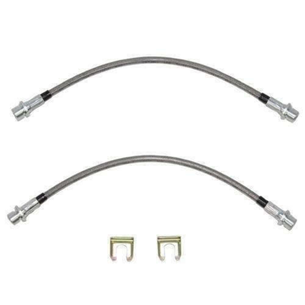 08-14 Toyota Tundra Rear Drop Hose (Left) Braided 4WD - Rear Lines Car Part People