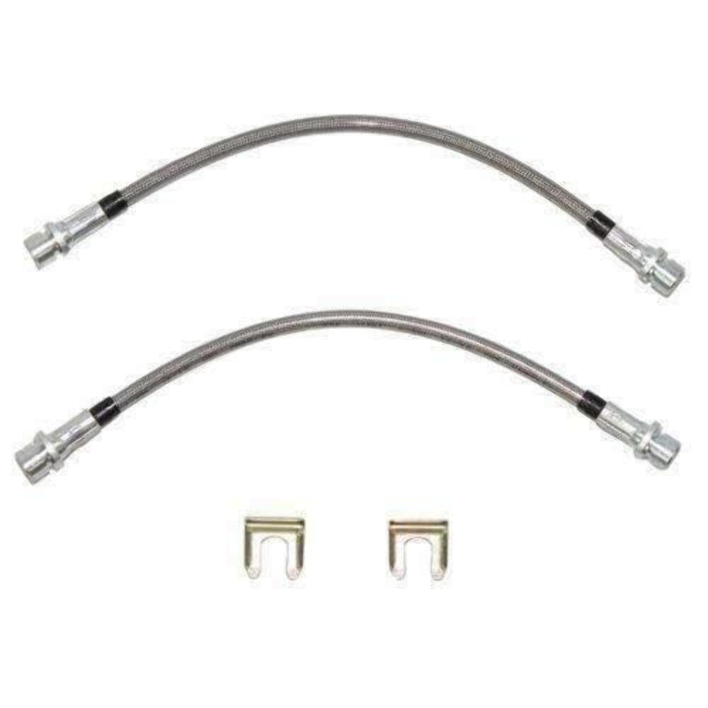 08-14 Toyota Tundra Rear Drop Hose (Right) Braided 4WD - Rear Lines Car Part People