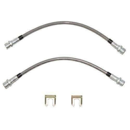 08-14 Toyota Tundra Rear Drop Hose (Right) Braided 4WD - Rear Lines Car Part People