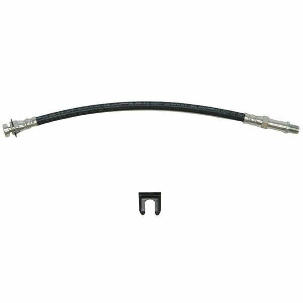 Brake Hose For 67-68 Pontiac Firebird Front Disc 2 Required Braided Stainless Fi - Brake Hoses Car Part People