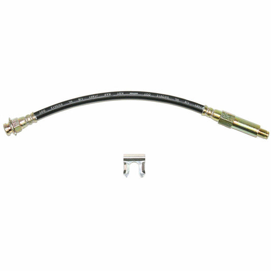 Fits 66-69 Mopar B-Body, w/Dana Rear Brake Hose; Braided Stainless-HSP3399SS - Brake Line and Hose Kit Car Part People