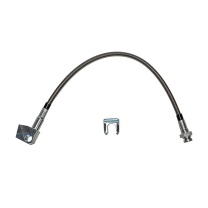 Fits 70 Mopar E-Body Rear Brake Hose; Braided Stainless-HSP4285SS - Brake Line and Hose Kit Car Part People