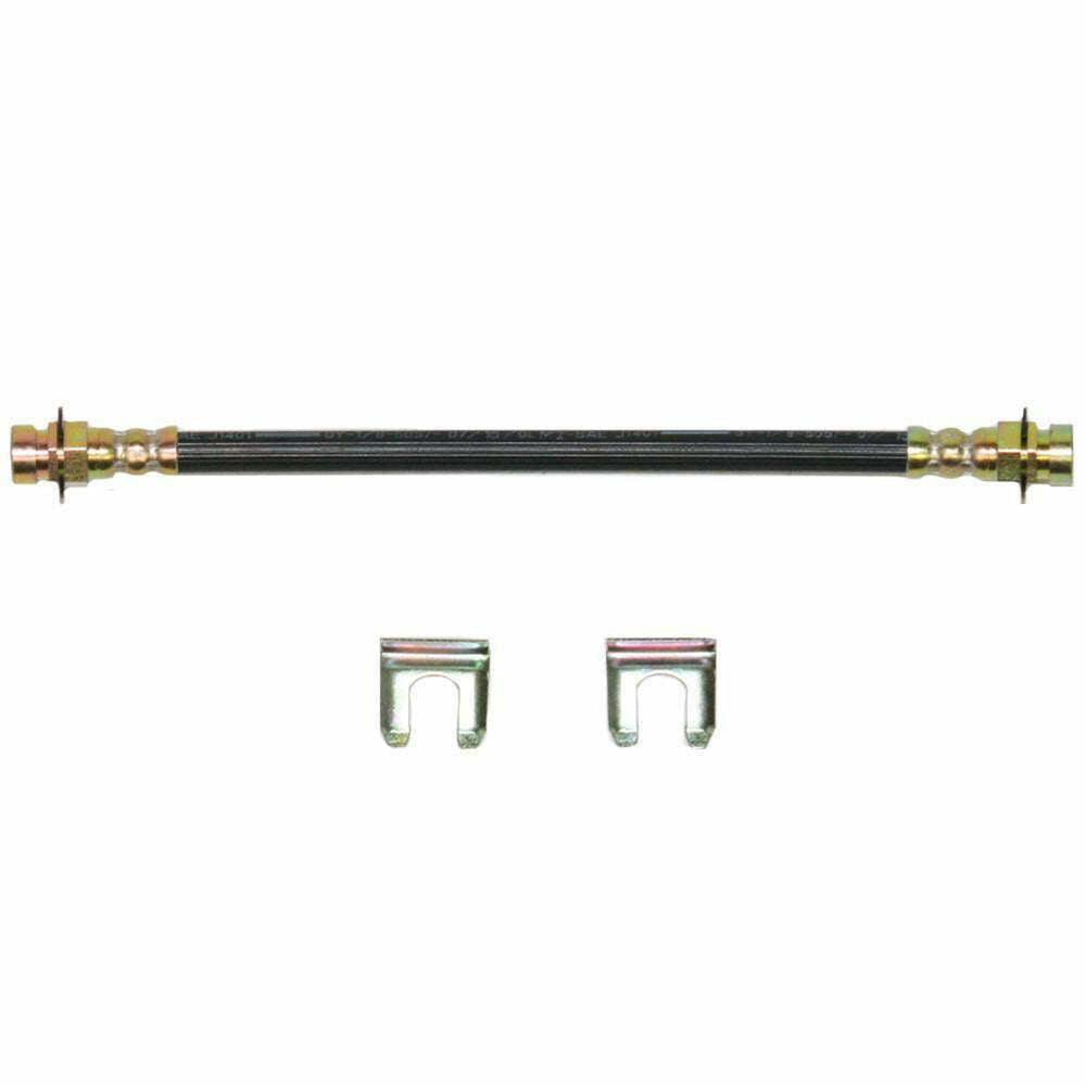 67-70 GM B-Body w/Front Disc, Front Brake Hose; Rubber; FineLines HSP4299OM - Brake Hoses Car Part People