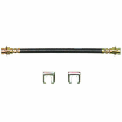 67-70 GM B-Body w/Front Disc, Front Brake Hose; Rubber; FineLines HSP4299OM - Brake Hoses Car Part People