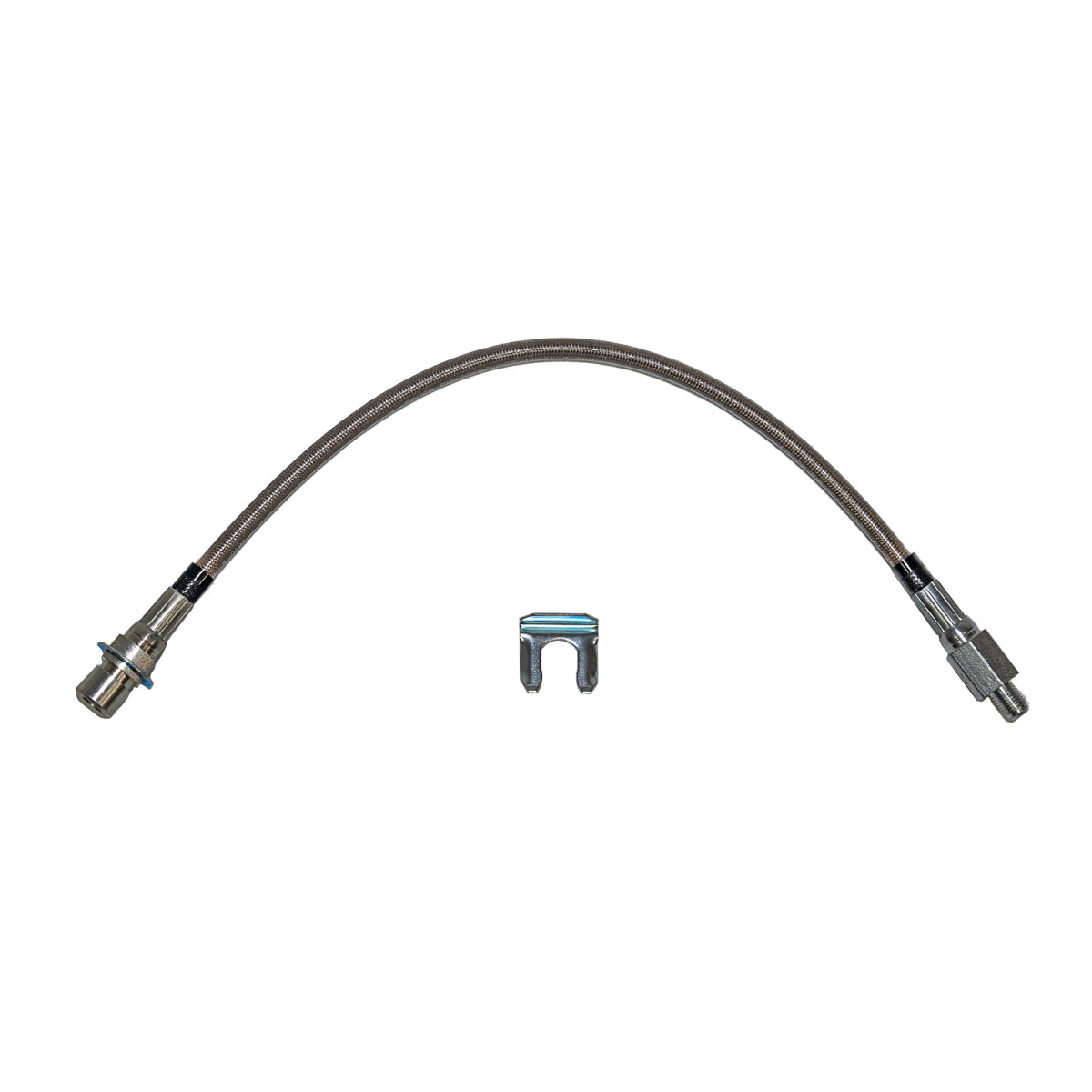 1967 - 1970 Ford Mustang w/ Front Drums Brake Hose - HSP4312SS - Brake Hoses Car Part People