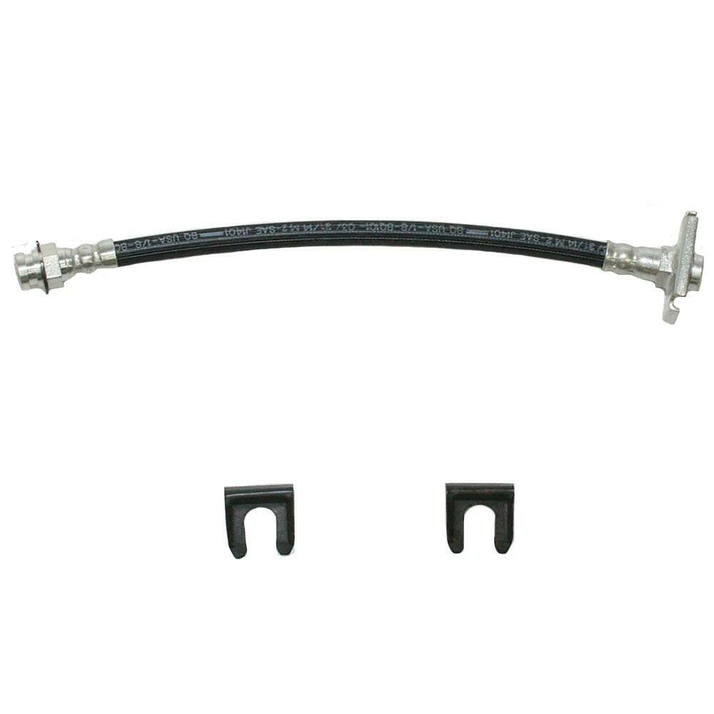 Fits 67-69 Dodge Dart w/ 9 inch Drum Front Brake Hose Rubber-HSP4345OM - Brake Line and Hose Kit Car Part People