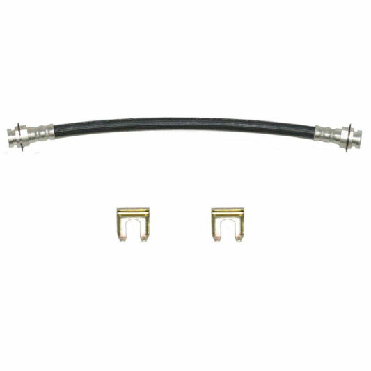 Fits 73-76 Mopar A-Body w/ Front Disc Front Brake Hose Rubber-HSP4414OM - Brake Line and Hose Kit Car Part People