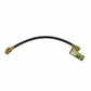 Fits 68-70 Mustang/Cougar w/ Disc Brakes Left Front Brake Hose Rubber-HSP4443OM