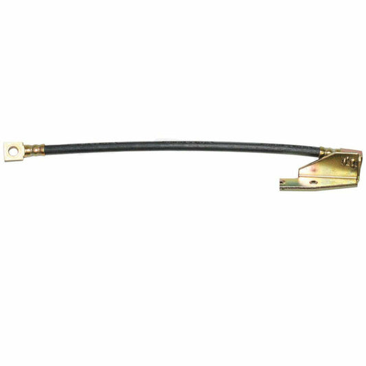 Fits 71-73 Mustang / Cougar Disc Brakes Right-Front Brake Hose; Rubber-HSP4873OM - Brake Line and Hose Kit Car Part People