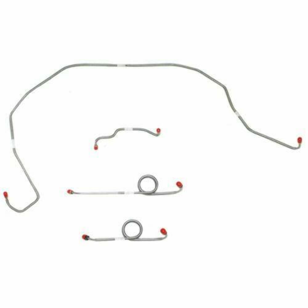 1975 - 1976 Bricklin SV-1 Front Brake Line Kit Steel - IKT7501OM - Front Lines Car Part People