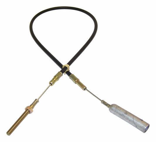 Vintage - Metal Silver Parking Brake Cable - J0640353