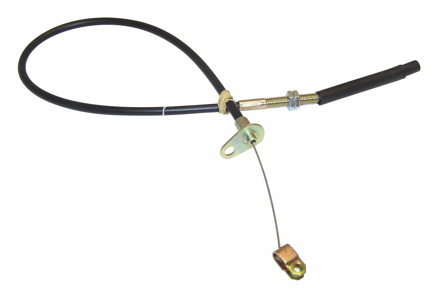 Vintage - Metal Black Accelerator Cable - J0942597