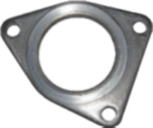 Exhaust Flange; 2 1/2-Port; 3 7/8 & 3-Center; 15/32-Bolt; 4 23/32X 3/8-J15050 - Hangers, Clamps, and Flanges Car Part People
