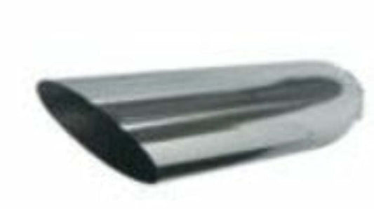 Jones Exhaust J304012AC Chrome Stainless Steel Exhaust Tip Angled 4