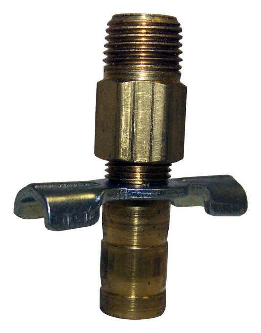 Vintage - Brass Unpainted Radiator Draincock - J3166547