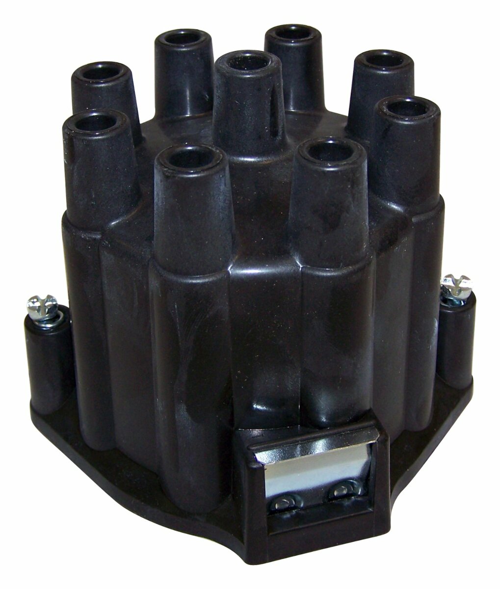 Vintage - Metal Black Distributor Cap - J3200192