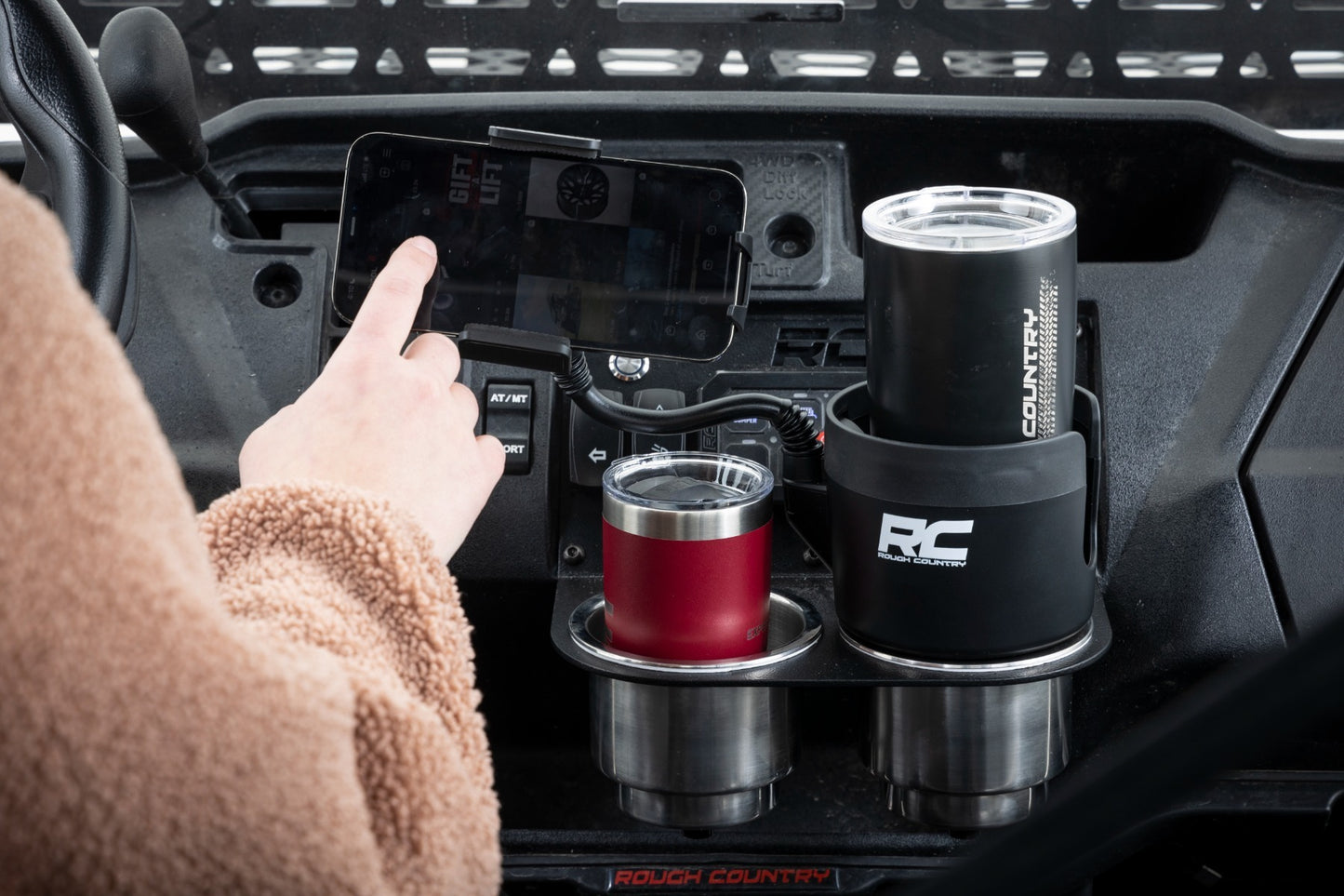 2 in 1 Expanding Cup and Phone Holder J5054