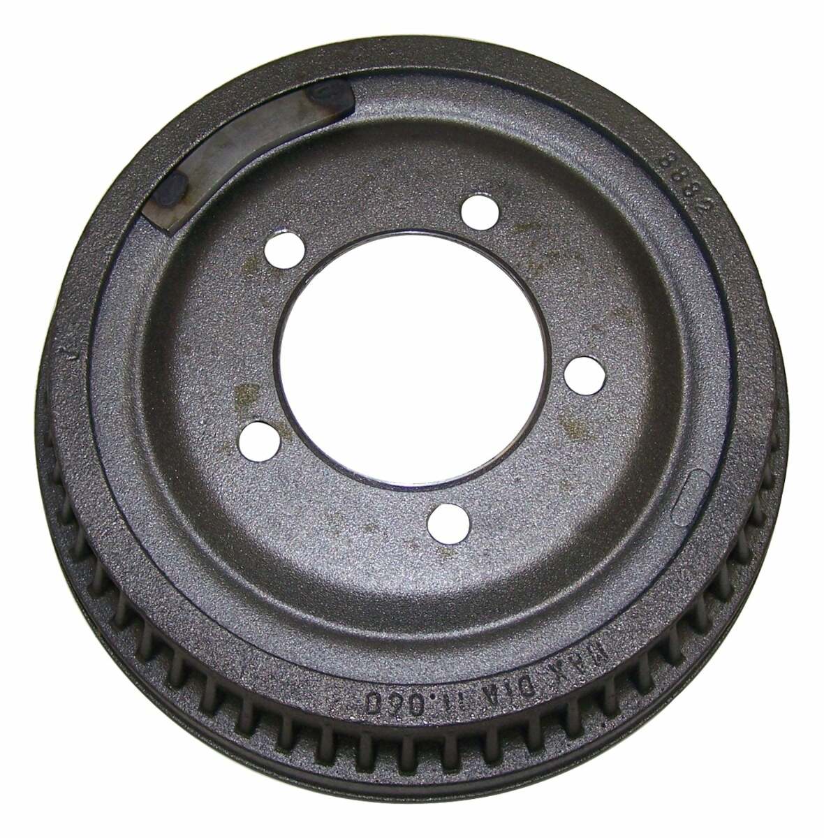 Vintage - Metal Unpainted Brake Drum - J5352476
