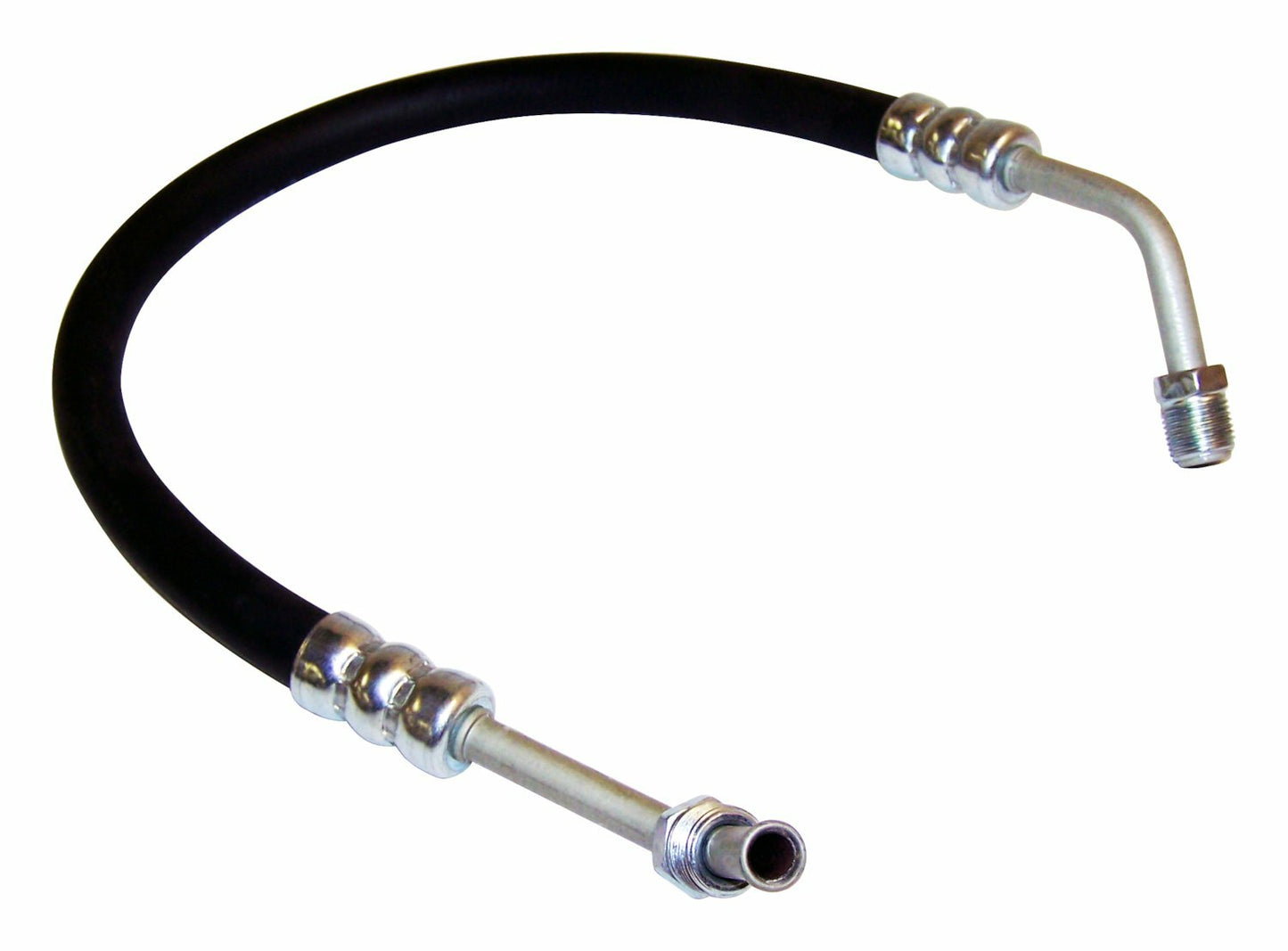 Vintage - Metal Black Power Steering Pressure Hose - J5355891