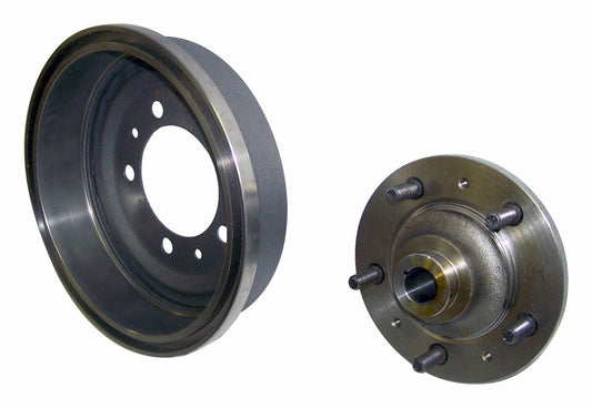Vintage - Metal Unpainted Hub & Drum Assembly - J5359029