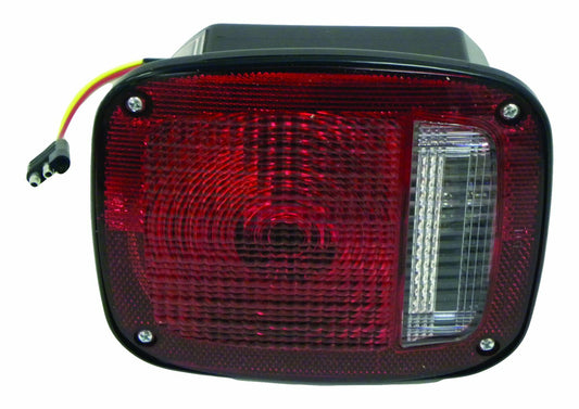 Vintage - Metal Red Tail Light Assembly - J5457197