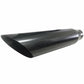 Jones Exhaust J5718ACK Black Stainless Steel Exhaust Tip Angle 3.5