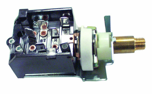 Vintage - Metal Black Headlight Switch - J5751098