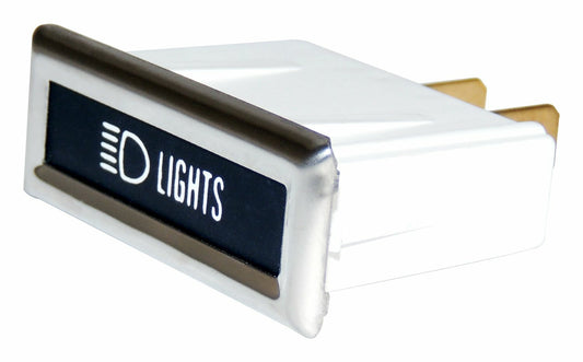Vintage - Metal Black Dash Light - J5752813