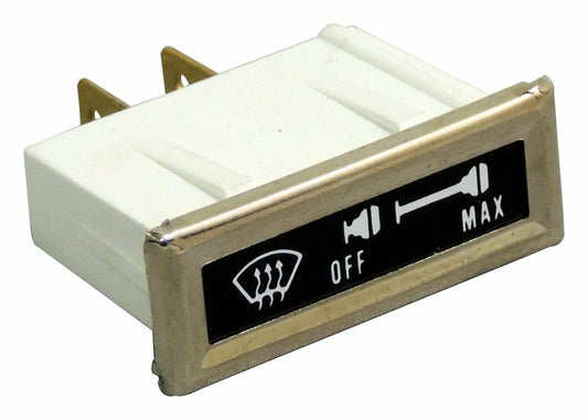 Vintage - Metal Black Dash Light - J5752817