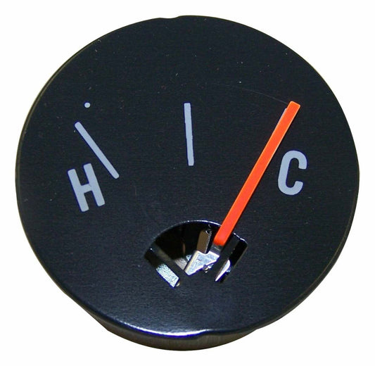 Vintage - Metal Black Temperature Gauge - J8124670