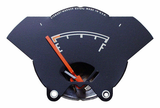 Vintage - Metal Black Fuel Gauge - J8126927