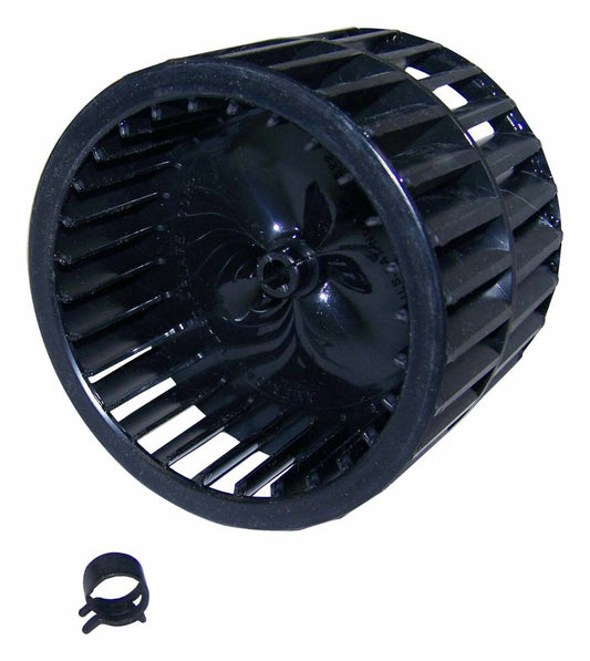 Vintage - Plastic Black Blower Motor Wheel - J8126991