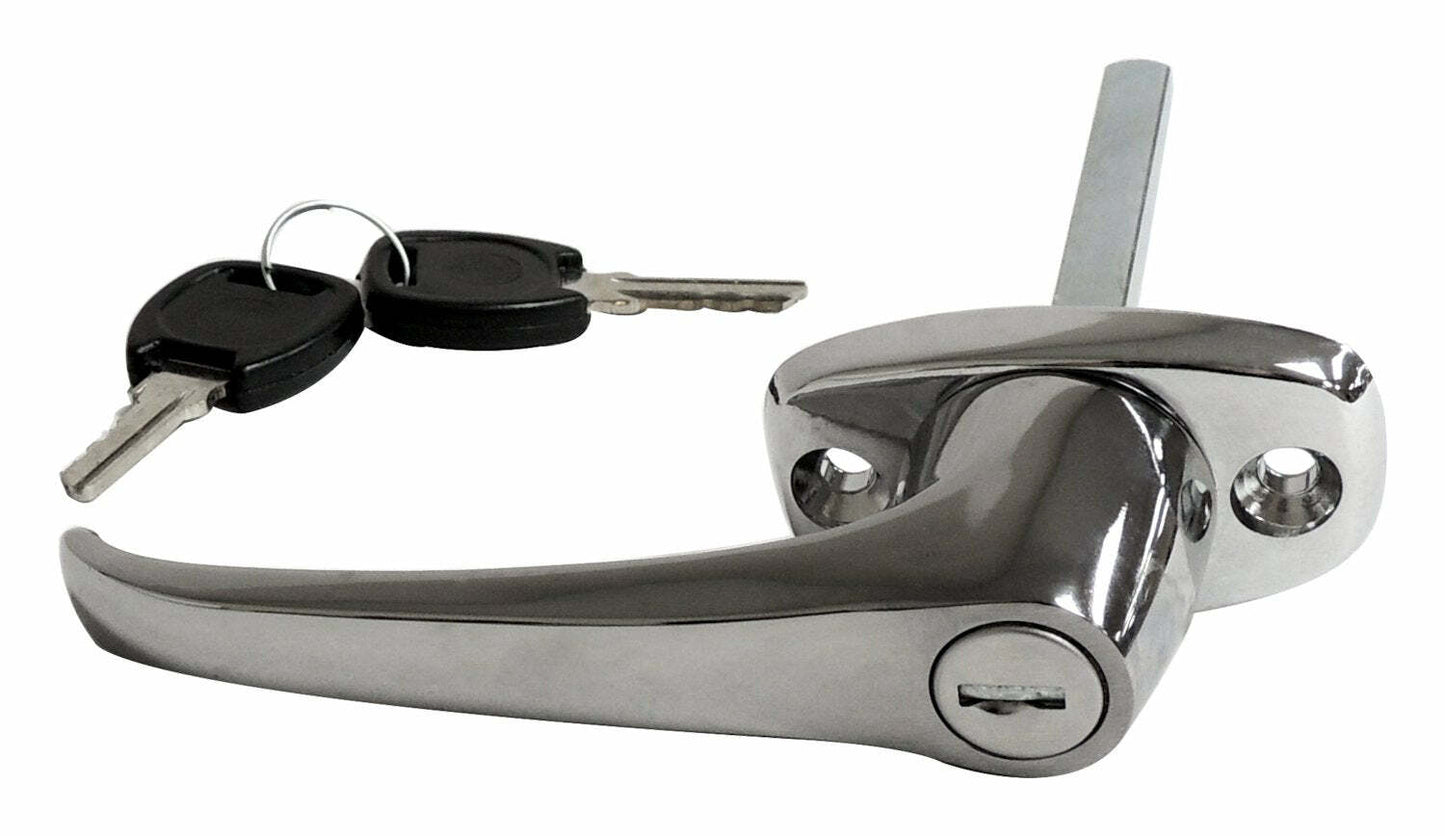 Vintage - Steel Chrome Door Handle - J8128461