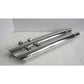 95-16 Harley Davidson Angle Slip On Muffler Chrome Exhaust 2.5 Baffle