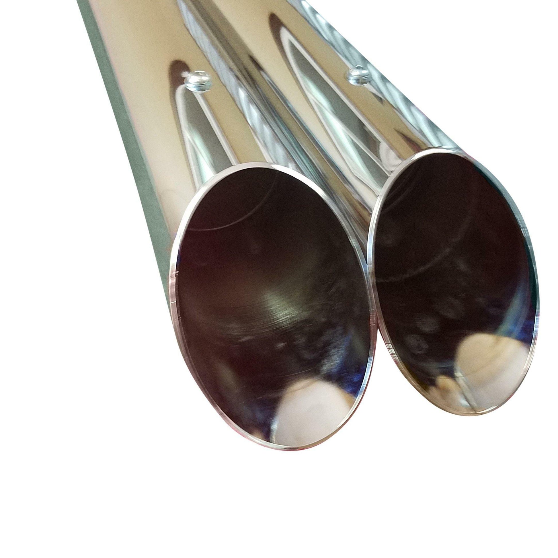 2017-2020 Harley Davidson Full Boar 4 Angle Cut Slip On Muffler 2.5 Baffle - Performance Mufflers Car Part People