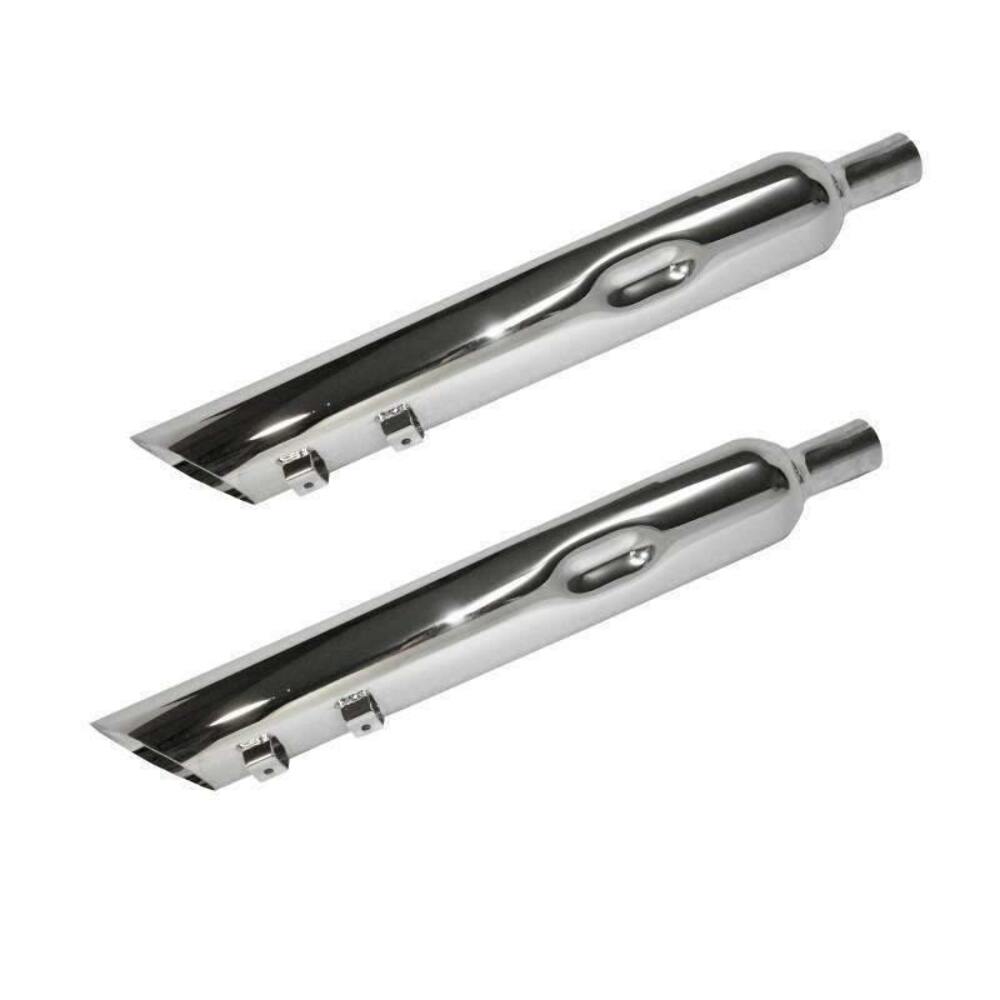 95-16 Harley Davidson Full Boar Reverse Angle Slip-On Motorcycle Muffler - Performance Mufflers Car Part People